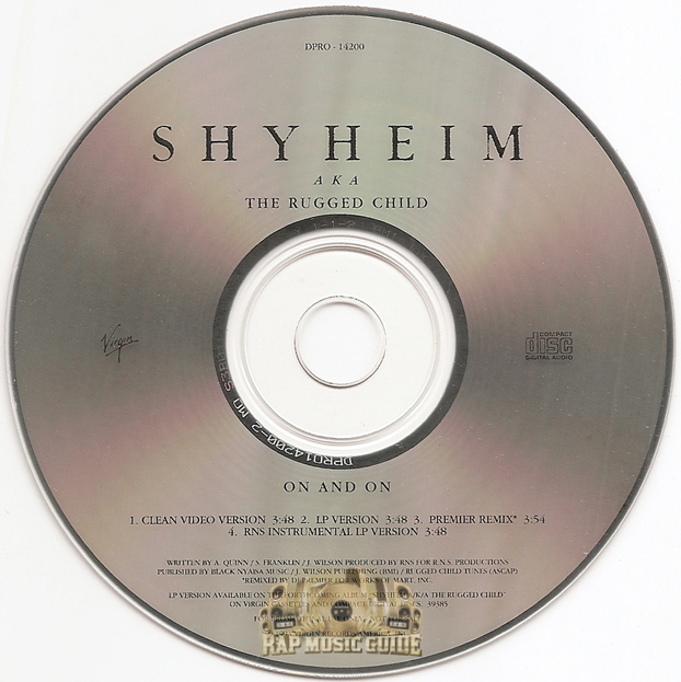 Shyheim - On And On: Promo, Single. CD | Rap Music Guide